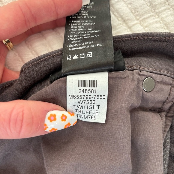 PAIGE Denim Transcend Federal Slim Straight Jean Twilight Truffle Size 34 x 32 - Picture 11 of 14